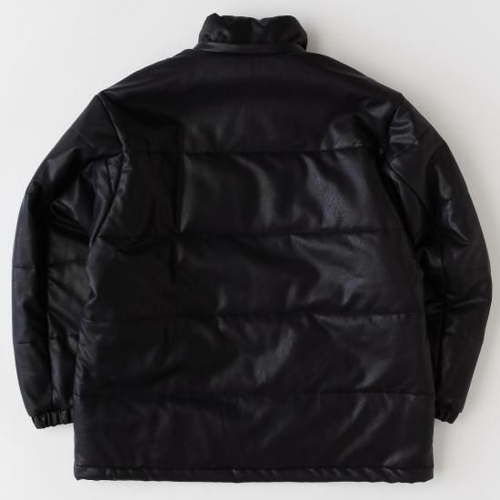 FAT PUレザー 中綿 ジャケット SKINNY ブラック FAT PUレザー 中綿 ジャケット SKINNY ブラック F.A.T. BEEBUBBLE