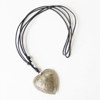Hmong silver necklace #heart -モン族 シルバー ネックレス #ハート-
