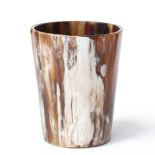 COW HORN TUMBLER CUP #BAFRICAN COLLECTION