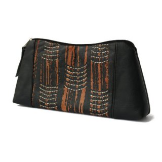 BARK CLOTH CLUTCH BAG［AFRICAN COLLECTION］