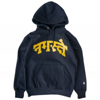NAMASTE ARCH HOODIE / NAVY [ETHNIC TOKYO PRODUCTS]