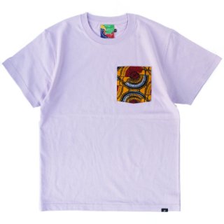 <img class='new_mark_img1' src='https://img.shop-pro.jp/img/new/icons14.gif' style='border:none;display:inline;margin:0px;padding:0px;width:auto;' />KITENGI POCKET TEE / LILAC [ETHNIC TOKYO PRODUCTS]