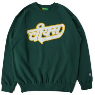 CHES SWEAT CREWNECK / GREEN [ETHNIC TOKYO PRODUCTS]