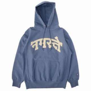 <img class='new_mark_img1' src='https://img.shop-pro.jp/img/new/icons14.gif' style='border:none;display:inline;margin:0px;padding:0px;width:auto;' />NAMASTE ARCH HOODIE / FADE BLUE [ETHNIC TOKYO PRODUCTS]