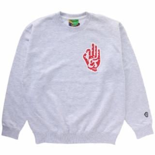 <img class='new_mark_img1' src='https://img.shop-pro.jp/img/new/icons14.gif' style='border:none;display:inline;margin:0px;padding:0px;width:auto;' />SIGN SWEAT CREWNECK / ASH [ETHNIC TOKYO PRODUCTS]