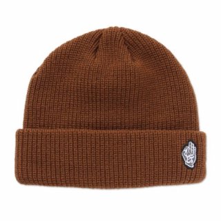 <img class='new_mark_img1' src='https://img.shop-pro.jp/img/new/icons14.gif' style='border:none;display:inline;margin:0px;padding:0px;width:auto;' />SIGN PATCH BEANIE / CHOCOLATE [ETHNIC TOKYO PRODUCTS] 