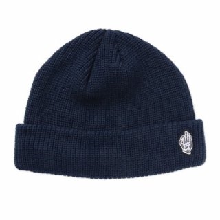 <img class='new_mark_img1' src='https://img.shop-pro.jp/img/new/icons14.gif' style='border:none;display:inline;margin:0px;padding:0px;width:auto;' />SIGN PATCH BEANIE / NAVY [ETHNIC TOKYO PRODUCTS] 