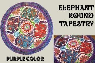 ヴィンテージ　ミラーワーク　タペストリー　ラグ ヴィンテージラグ カーペット マルチカバー タペストリー