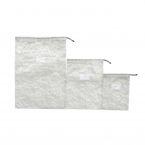 Stuff Sack / A4 A5 A6 / Set of 3 / White