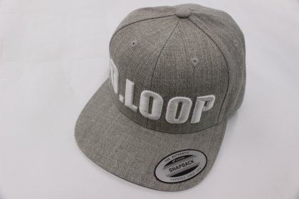 D-LOOP 3D刺繍 SNAPBACK CAP[Heather Gray] - フライ＆ルアー プロギア 