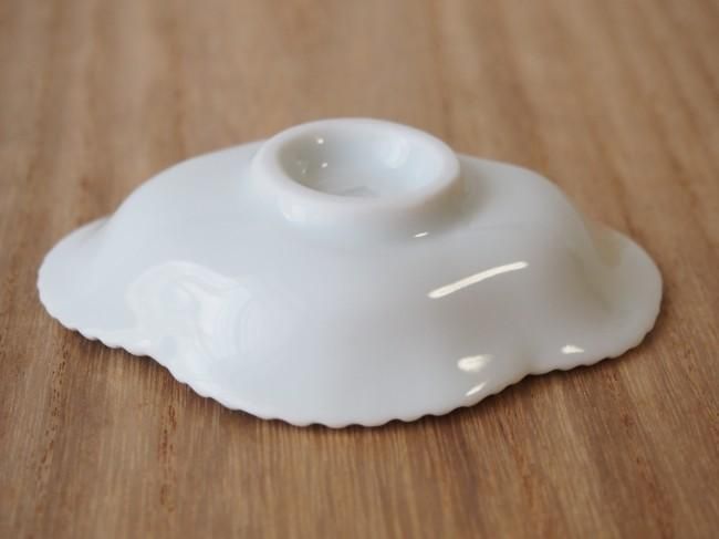 木瓜型豆皿 ふくら雀 - カネアオ