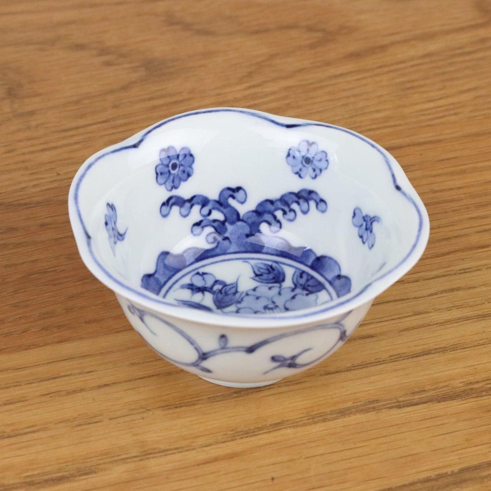 六方花小付 波牡丹 - カネアオ