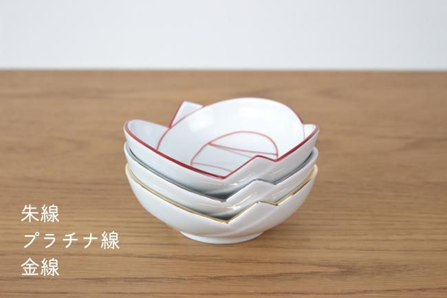 結び小鉢（プラチナ） - カネアオ