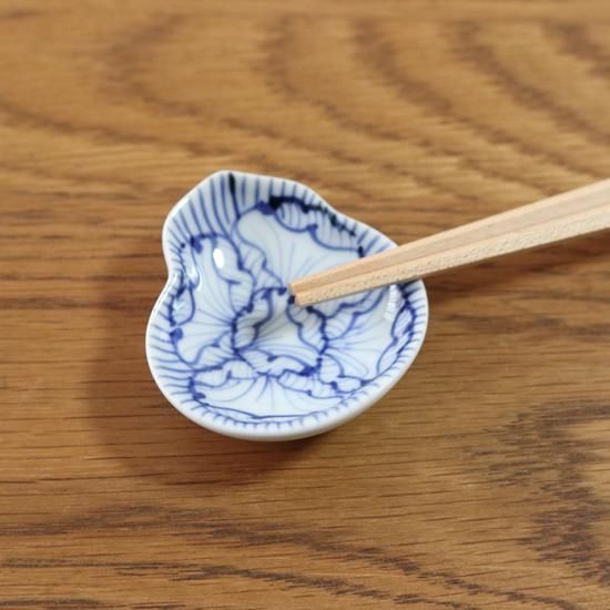 京焼 染付瓢箪小皿 ５客 京焼清水焼 深皿・小鉢 染付ようらく文5寸深皿 □吉田瑞泉