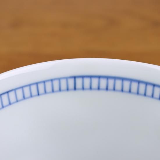 染め付けタコ唐草大鉢 藍染タコ唐草 麺鉢 国産 美濃焼 古来からある伝統の柄 大鉢 ボール