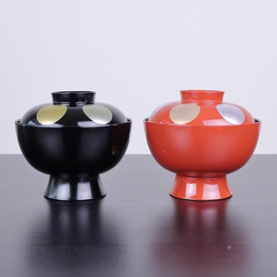 OUTLET 20%OFF 】吸物椀（黒）日月 - カネアオ