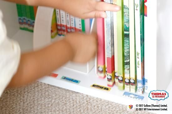 Thomas Friends きかんしゃトーマス 本の整理整頓ステッカー Kikka For Mother キッカフォーマザー Thomas Friends きかんしゃトーマス 本の整理整頓ステッカー Kikka For Mother キッカフォーマザー