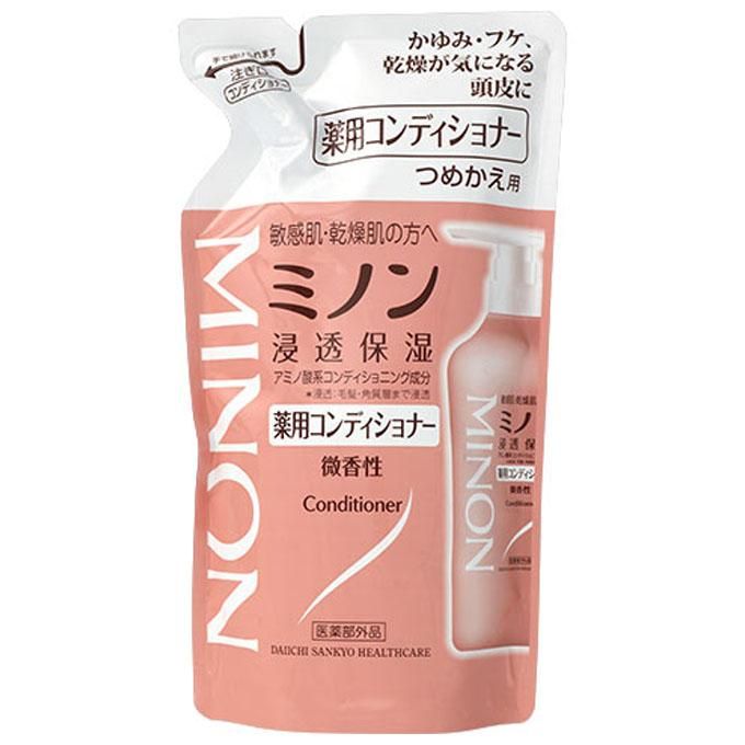 第一三共ヘルスケア ミノン 薬用ヘアコンディショナー 詰め替え 380ml