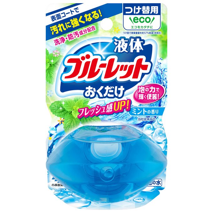 小林製薬 液体ブルーレットおくだけ ミントの香り つけ替用 70ml 福江薬局ネットショップ