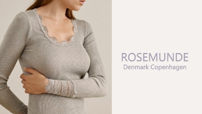 rosemunde　デンマーク　シルクコットンアンダーウエア