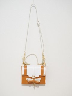 niels peeraer ニールス ペラール BOW BUCKLE BAG　Ssize two-tone color★sale30%OFF