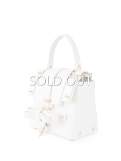 niels peeraer ˡ륹 ڥ顼 BOW BUCKLE 3PM BAG-S(white