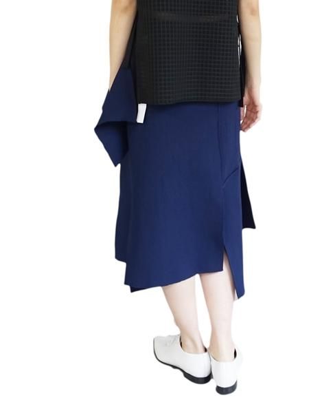 AKIRA NAKA アキラナカ Bella drape skirt ドレープニット