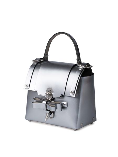 niels peeraer ニールス ペラール BOW BUCKLE 3PM BAG-M (silver