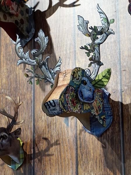 Deer heads wall decor - BELA VISTA Since1989 ONLINE SHOP