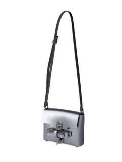 niels peeraer ニールス ペラール BOW BUCKLE SINGLE LAYER BAG (silver)