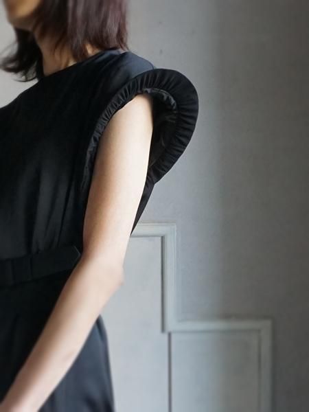 AKIRA NAKA アキラナカ floren double belt dress - BELA VISTA