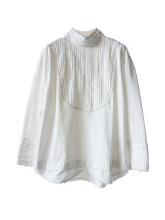 leur logette　ルールロジェット ボンボンレースcotton top WH　