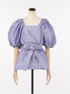 leur logette롼åȡstripe taffeta topsale30%OFF