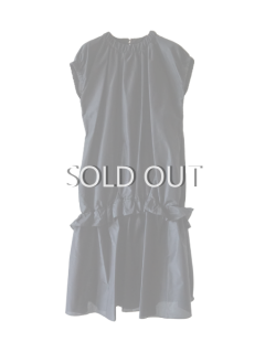 leur logette롼å airy taffeta gather dress 