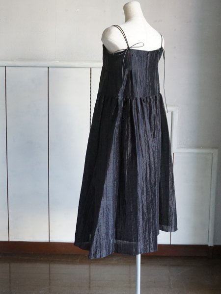 leur logette ルールロジェット pearl cloth Dress BK - BELA VISTA 