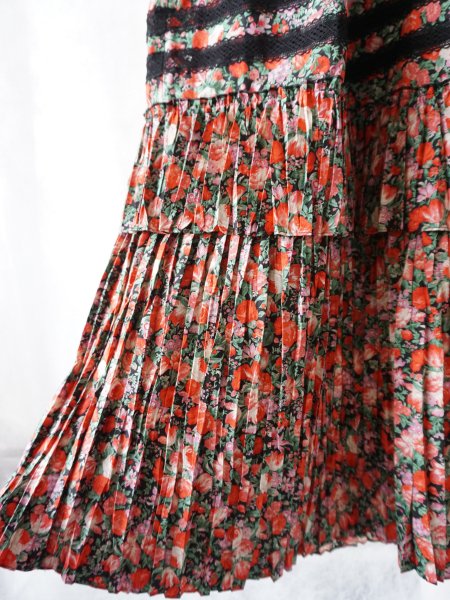 leur logette ルールロジェット matisse flower dress RD - BELA VISTA