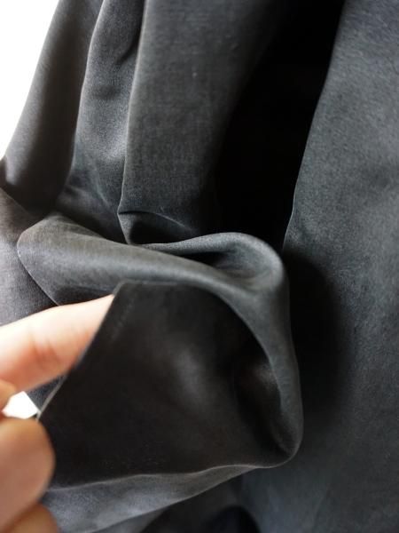 leur logette ルールロジェット couture satin top BK - BELA leur logette ルールロジェット couture satin top BK - BELA