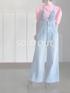 leur logette롼å 12oz denim all-in-one