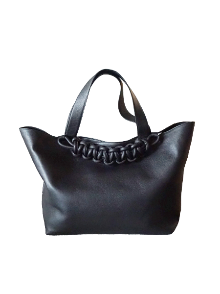 SAGAN Vienna サガン ヴィエンナ PAZAR TOTE BAG XL (BLACK) - BELA 