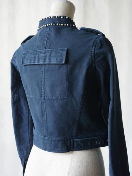 leur logette ルールロジェット ジャケット leur logette ルールロジェット ビーズ刺繍ツイルダブルクロス