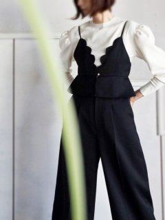 leur logette롼å Tuxede wool jumpsuit