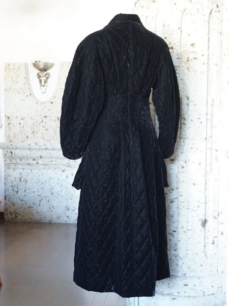 AKIKOAOKIアキコアオキ Genbu coat velvet quilt- BELA VISTA Since1989 ONLINE SHOP