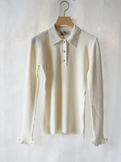 leur logette　ルールロジェット polo top　soft wool
