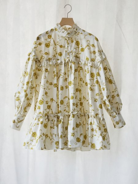 leur logette ルールロジェット Royal flower blouse- BELA VISTA