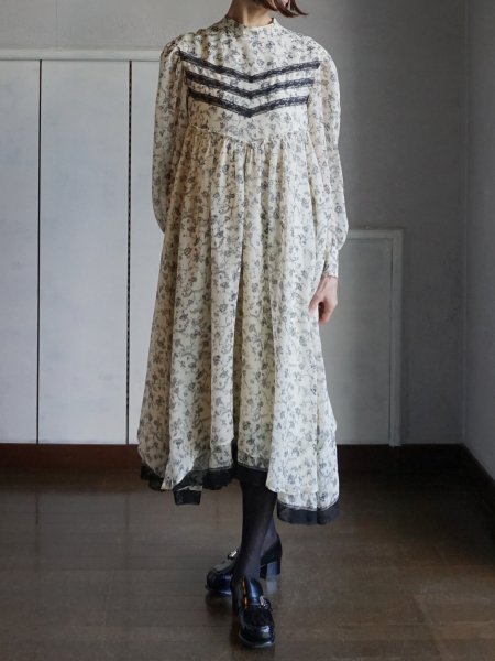 leur logette ルールロジェットchinoiserie Dress -BELA VISTA