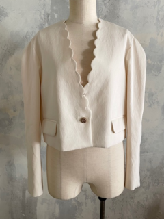 ●leur logette　ルールロジェット pure silk cotton short jacket