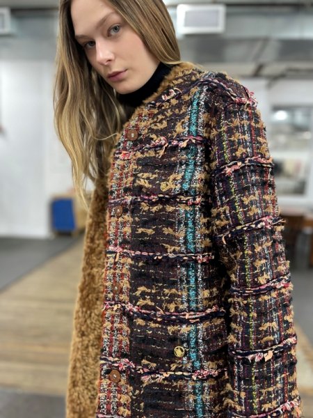 leur logette ルールロジェット craft tweed coat (MALHI KENT)- BELA VISTA  Since1989-正規販売店