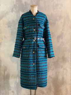leur logette롼å darjeeling  tweed coat  (MALHI KENT)