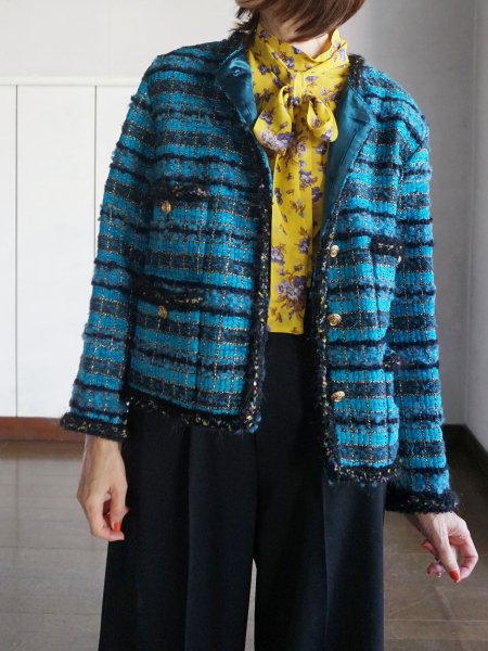 leur logette ルールロジェット darjeeling tweed jacket (MALHI KENT ...