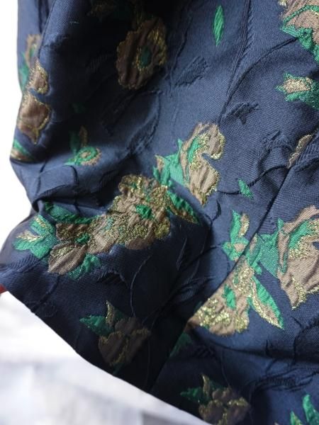 leur logette ルールロジェット flower jacquard top BK- BELA